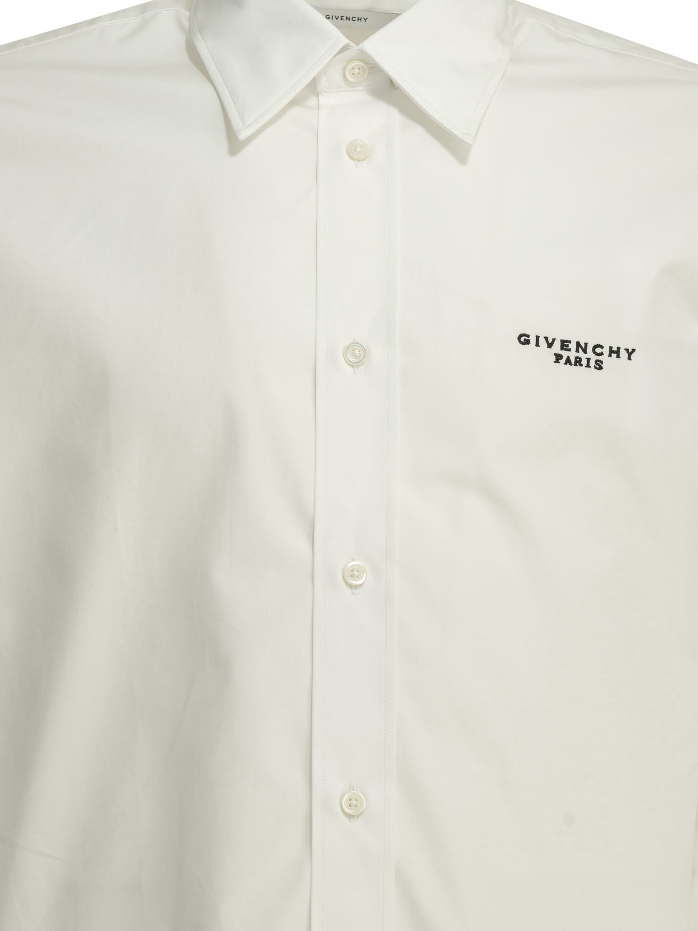 Givenchy Casual Shirt with Logo - White