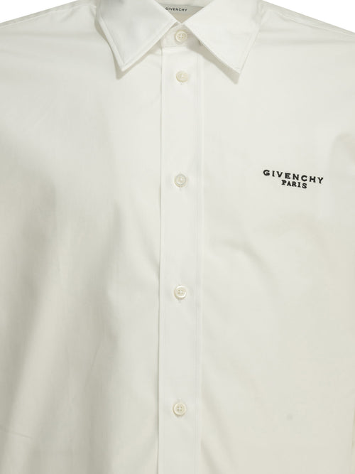 Givenchy Casual Shirt with Logo - White