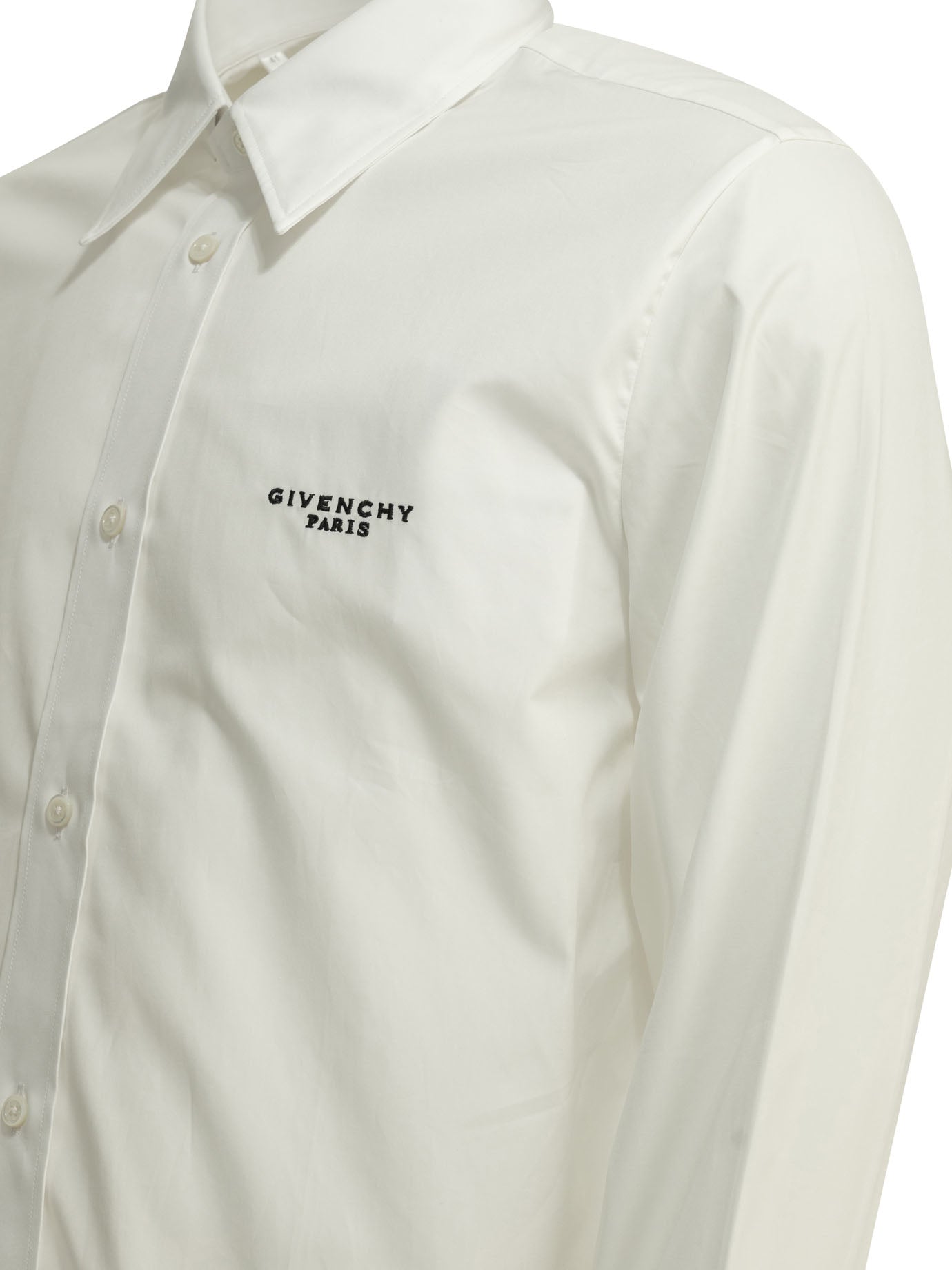 Givenchy Casual Shirt with Logo - White