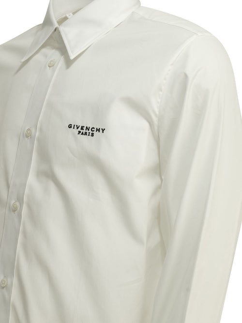 Givenchy Casual Shirt with Logo - White