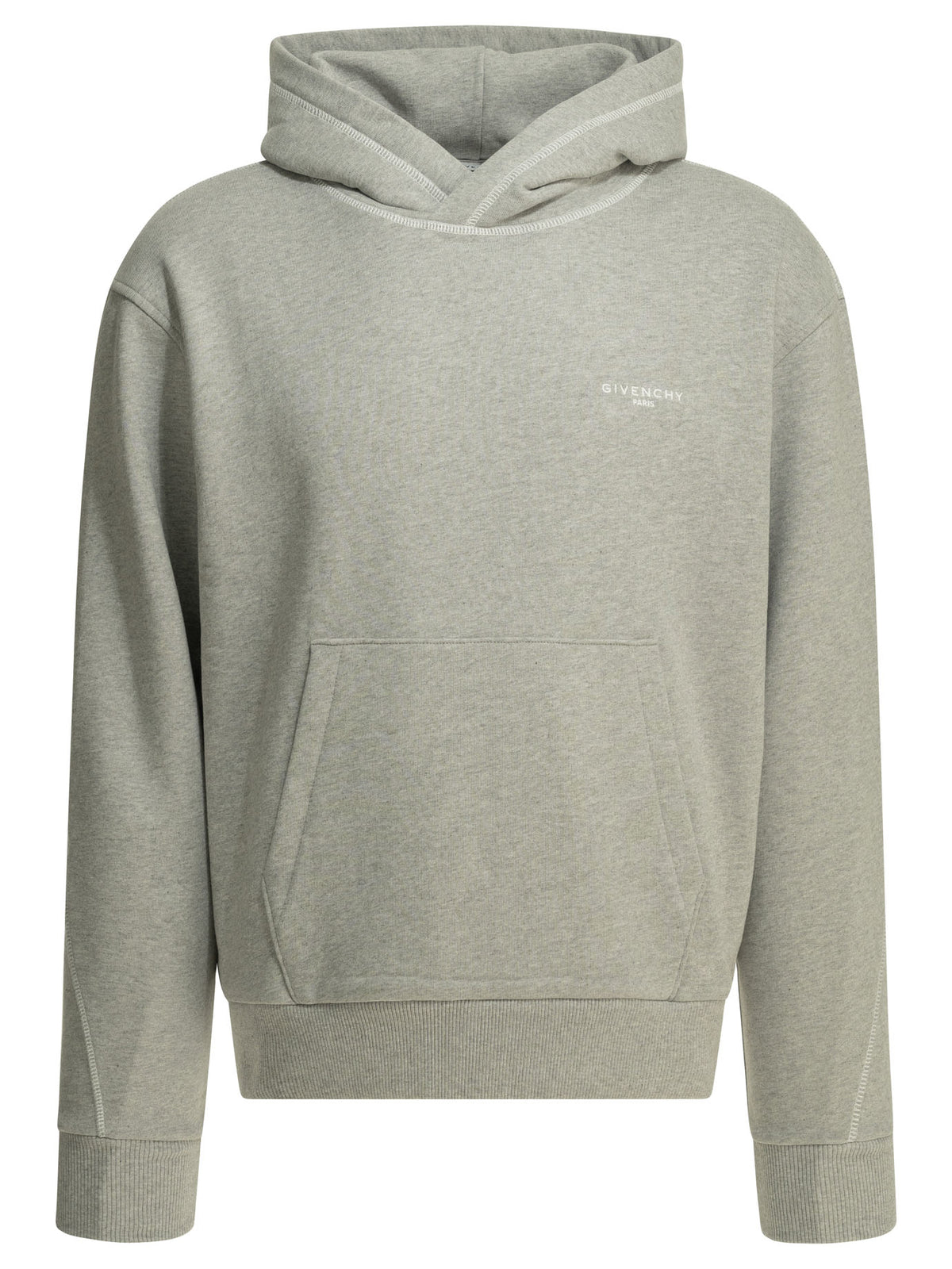 Givenchy "Couture Seam" Hoodie - Grey