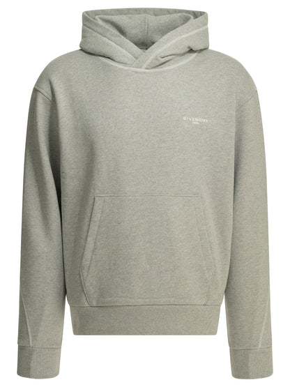 Givenchy "Couture Seam" Hoodie - Grey