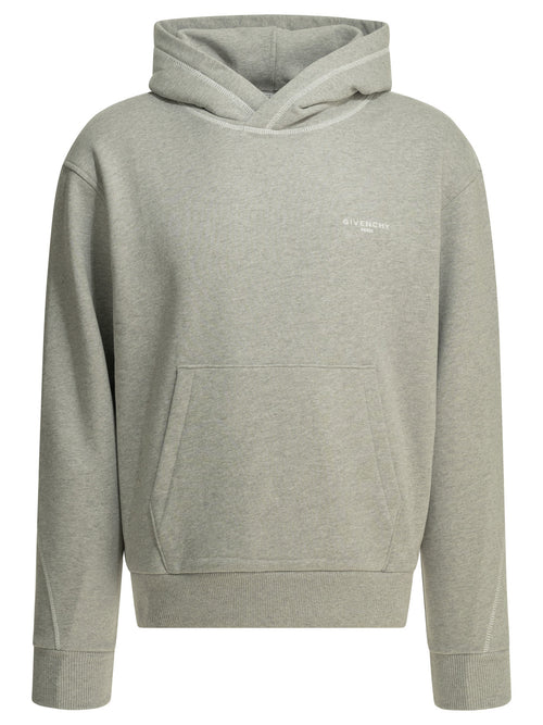 Givenchy "Couture Seam" Hoodie - Grey
