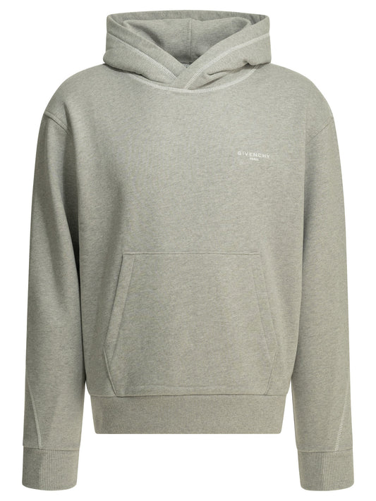Givenchy "Couture Seam" Hoodie - Grey
