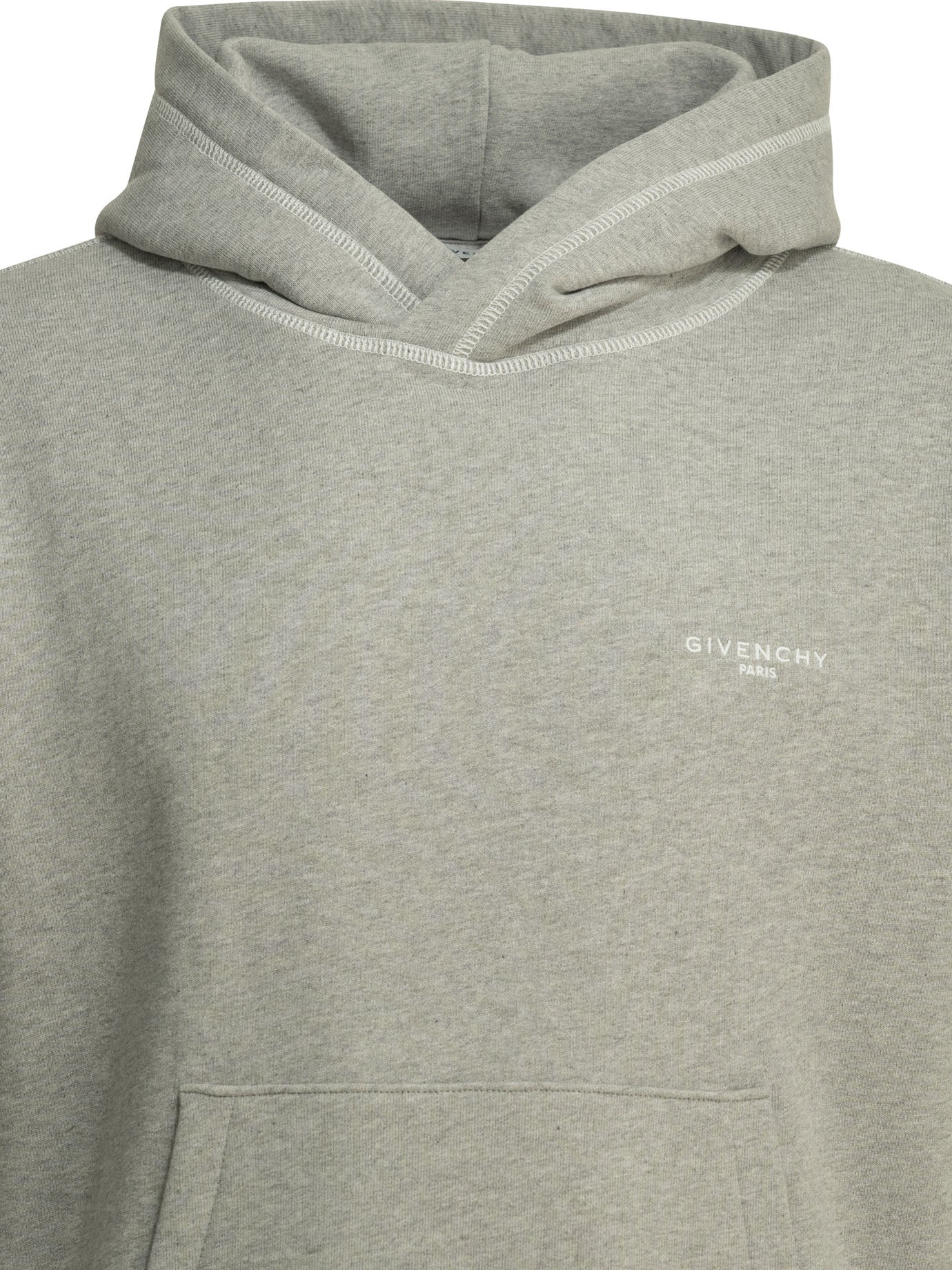 Givenchy "Couture Seam" Hoodie - Grey