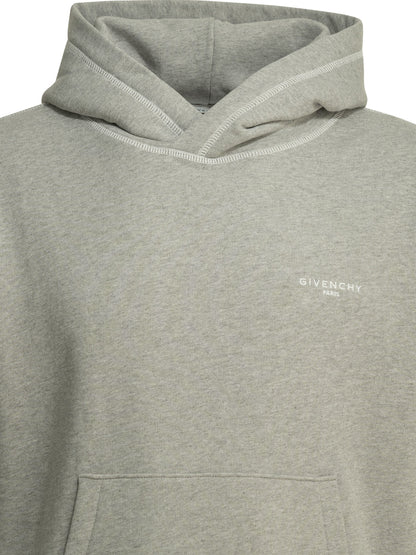 Givenchy "Couture Seam" Hoodie - Grey