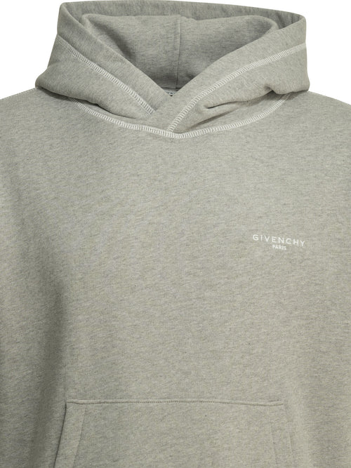 Givenchy "Couture Seam" Hoodie - Grey