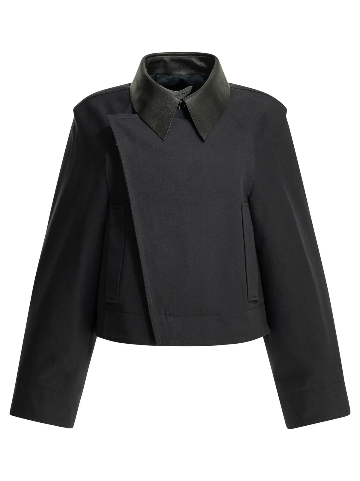 Givenchy Lightweight cropped jacket - Blue