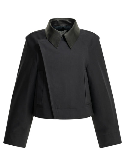 Givenchy Lightweight cropped jacket - Blue