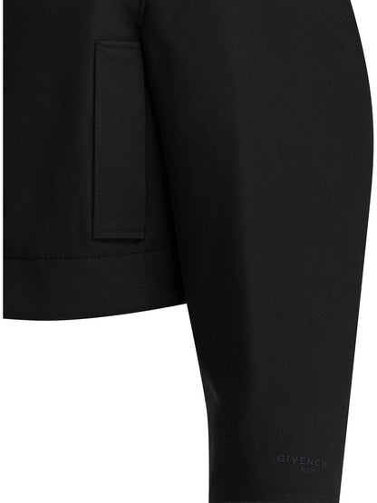 Givenchy Lightweight cropped jacket - Blue