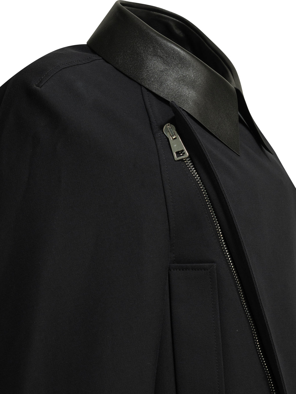 Givenchy Lightweight cropped jacket - Blue