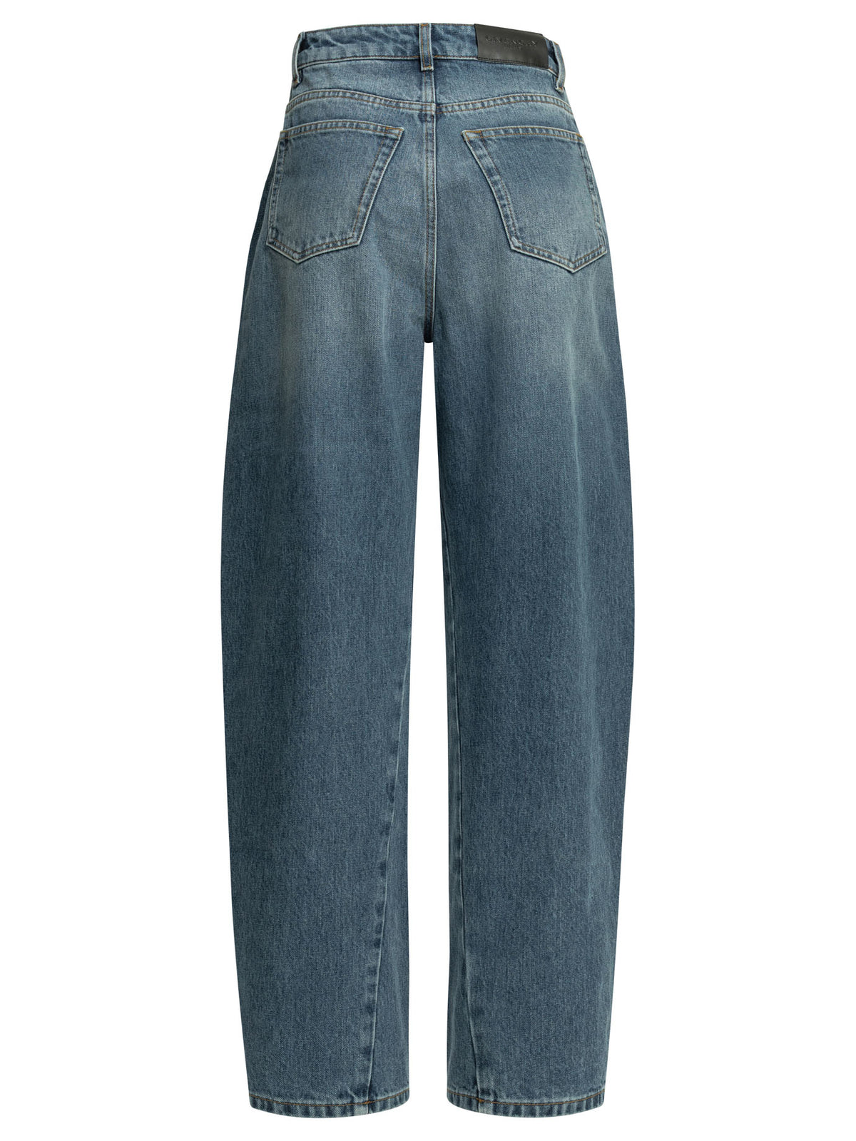 Givenchy "Cocoon" Wide-Leg Jeans - Light Blue