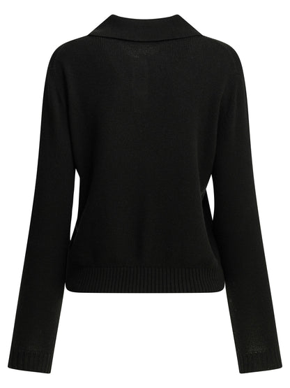 Givenchy Logo polo sweater - Black