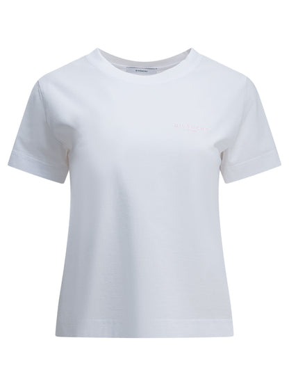 Givenchy Crewneck T-shirt with logo - White