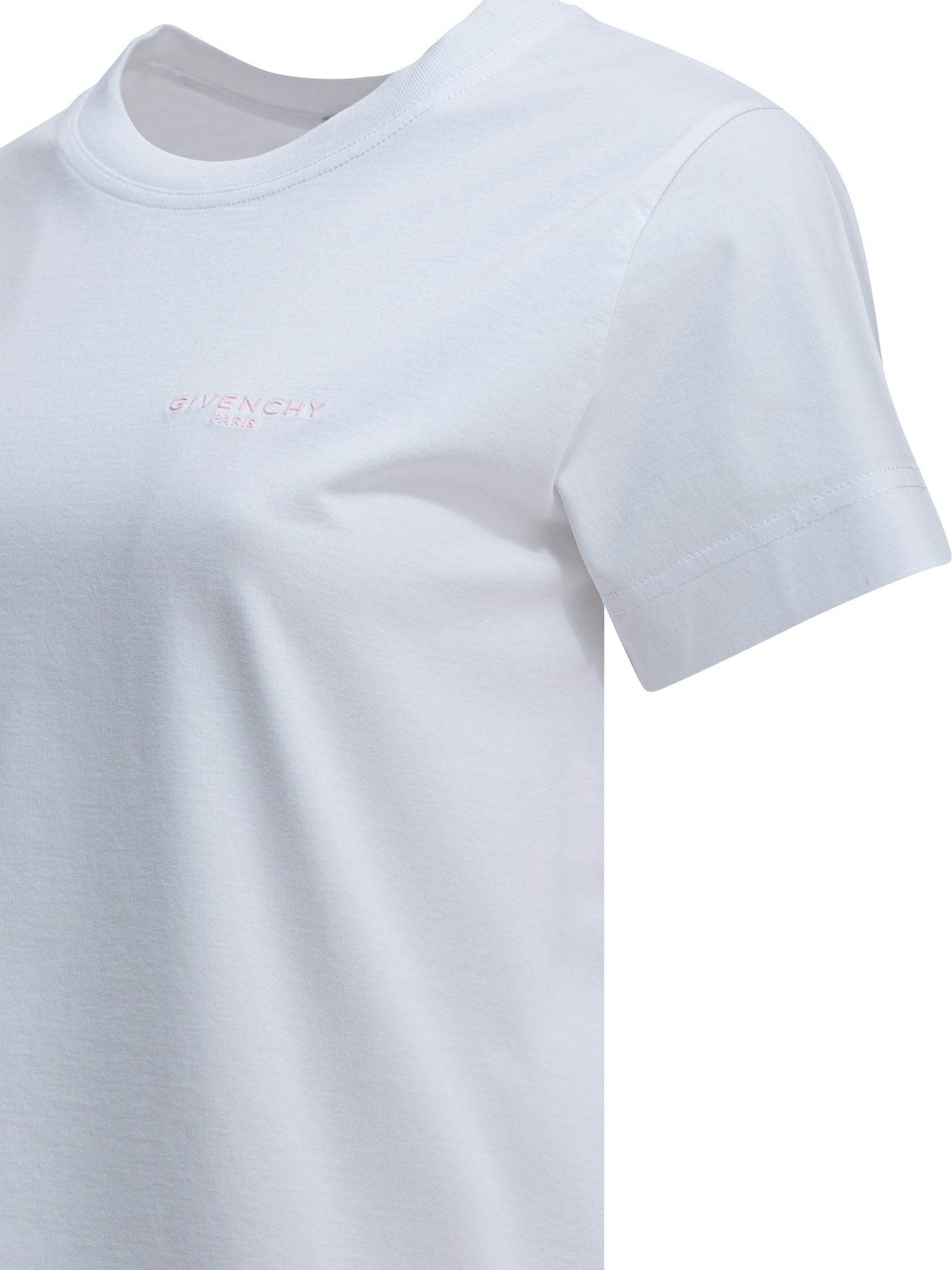 Givenchy Crewneck T-shirt with logo - White