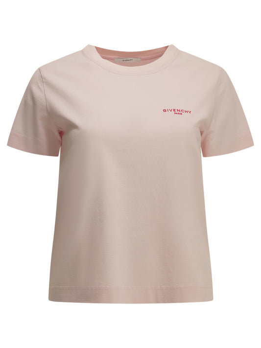 Givenchy Crewneck T-shirt with logo - Pink