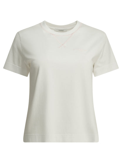 Givenchy Crew-neck T-shirt with logo - White