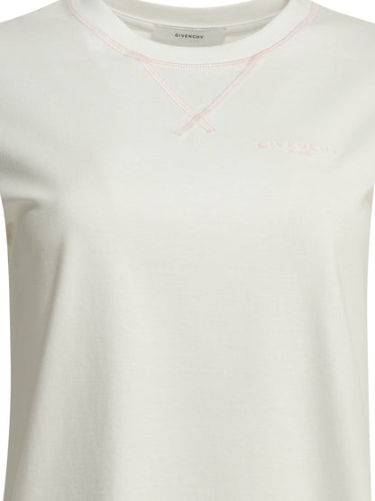 Givenchy Crew-neck T-shirt with logo - White
