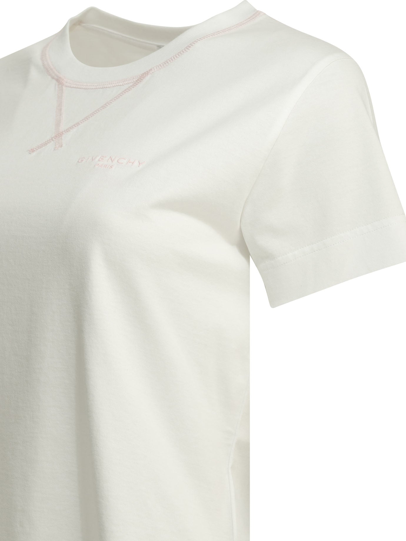 Givenchy Crew-neck T-shirt with logo - White