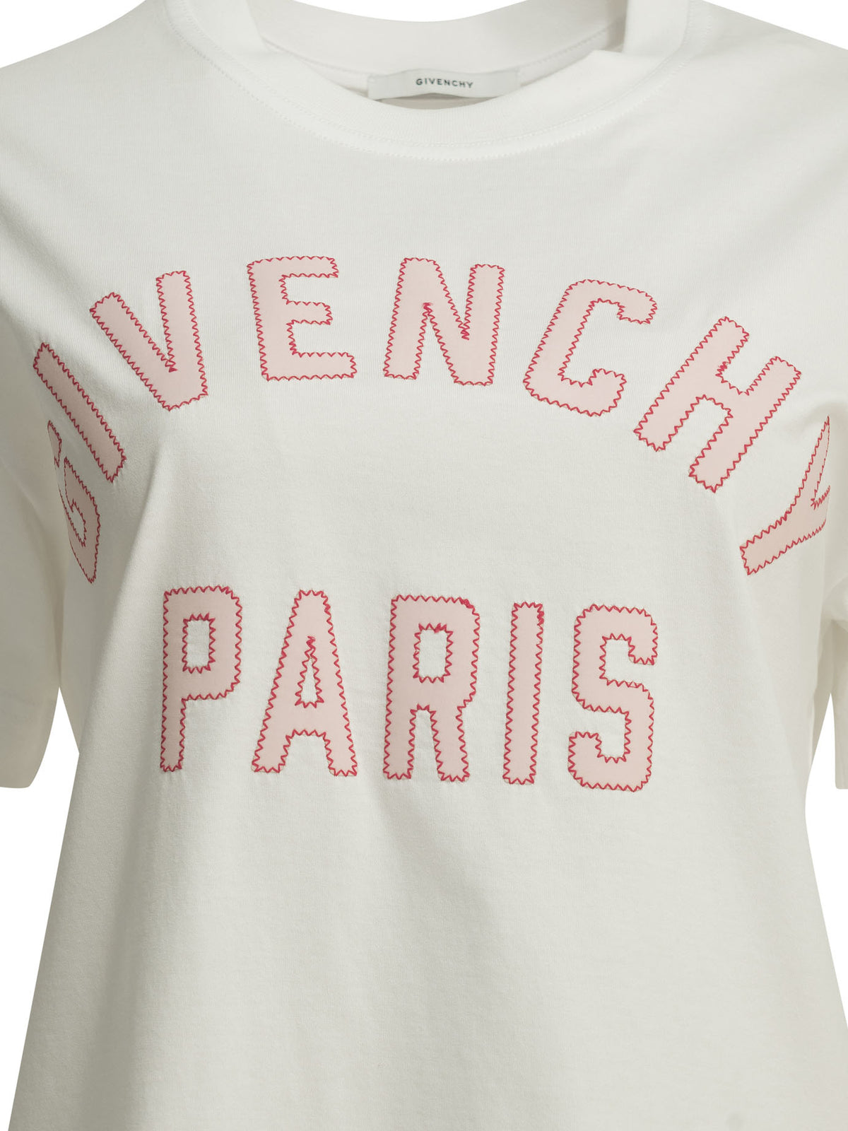 Givenchy "Givenchy Paris" Crew-Neck T-Shirt - White