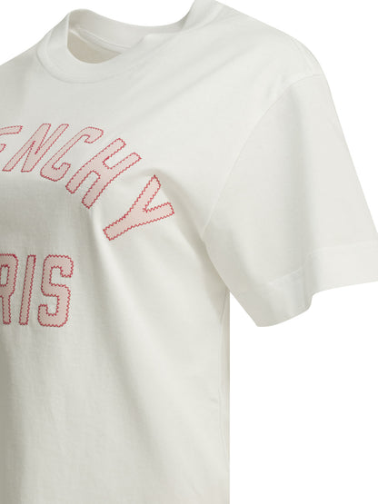 Givenchy "Givenchy Paris" Crew-Neck T-Shirt - White