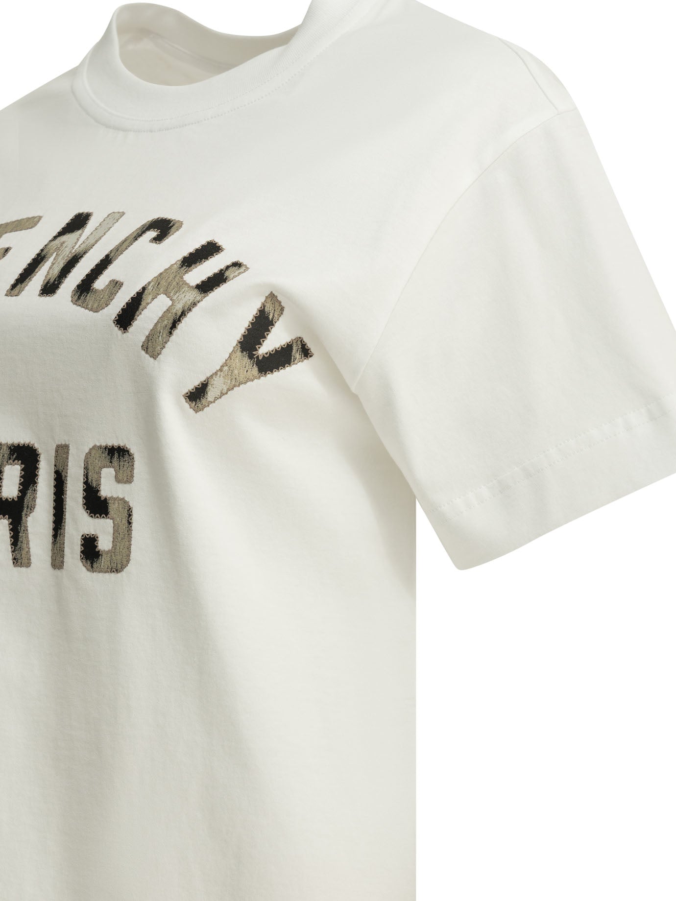 Givenchy "Givenchy Paris" Crew-Neck T-Shirt - White