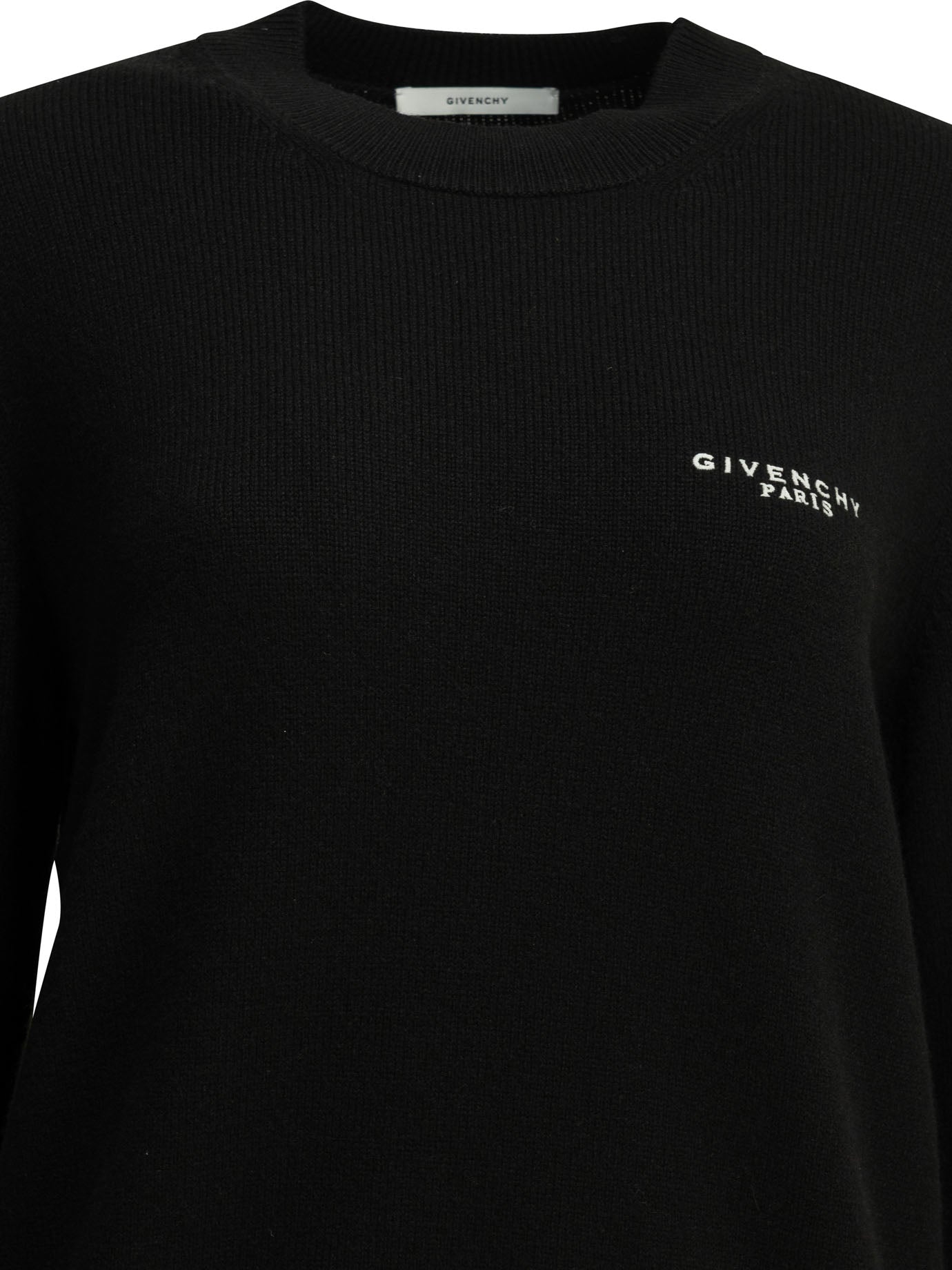 Givenchy Crew-neck sweater with logo - Black