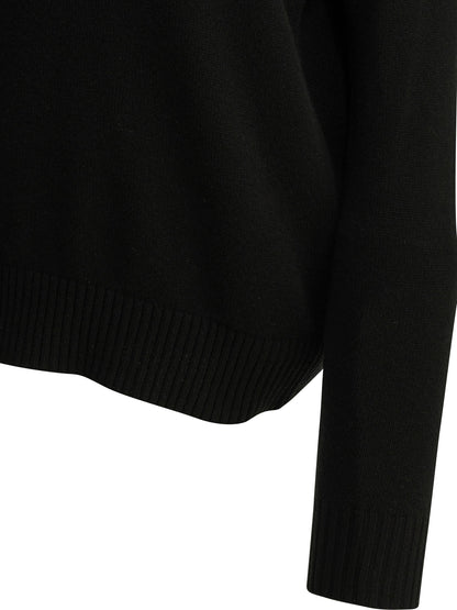 Givenchy Crew-neck sweater with logo - Black
