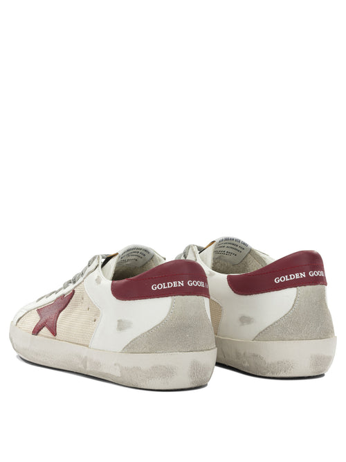 Golden Goose "Super Star Double Quarter" low top sneakers - Red