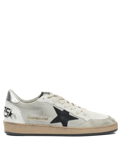 Golden Goose "Ball Star" Low sneakers - Silver