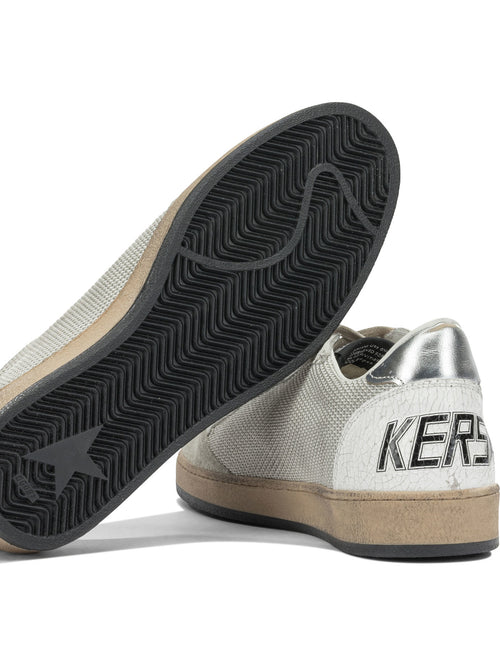 Golden Goose "Ball Star" Low sneakers - Silver