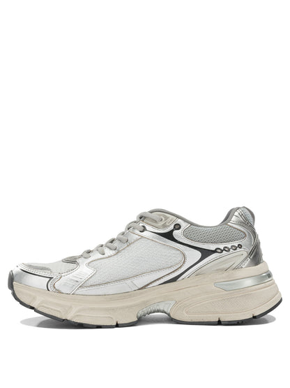 Golden Goose "Lightstar" low sneakers - Silver