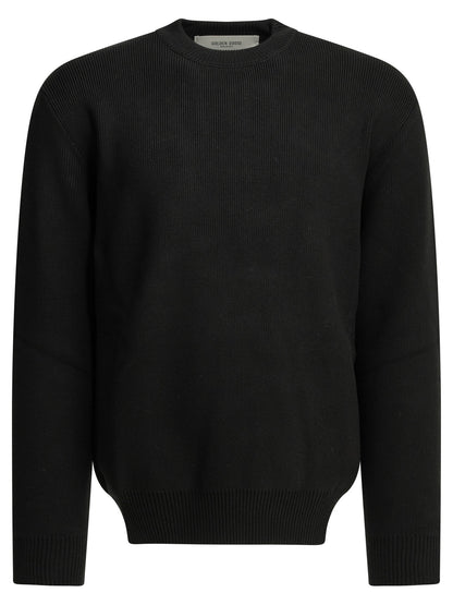 Golden Goose "Golden" crewneck sweater - Black