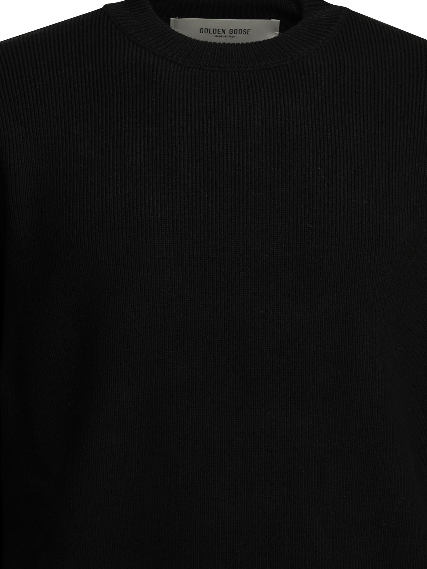 Golden Goose "Golden" crewneck sweater - Black
