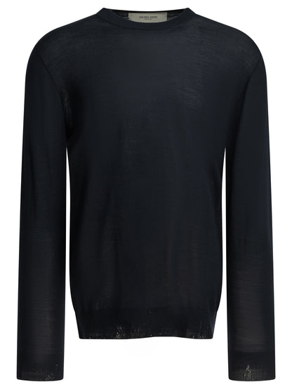 Golden Goose Wool crew neck sweater - Blue