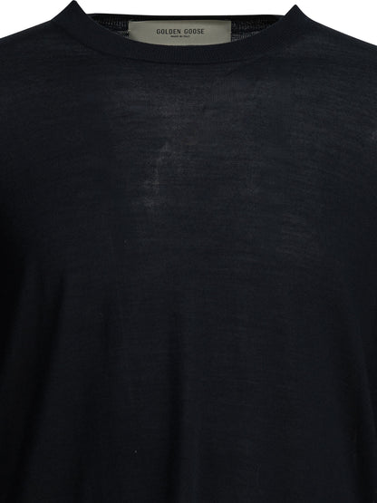 Golden Goose Wool crew neck sweater - Blue