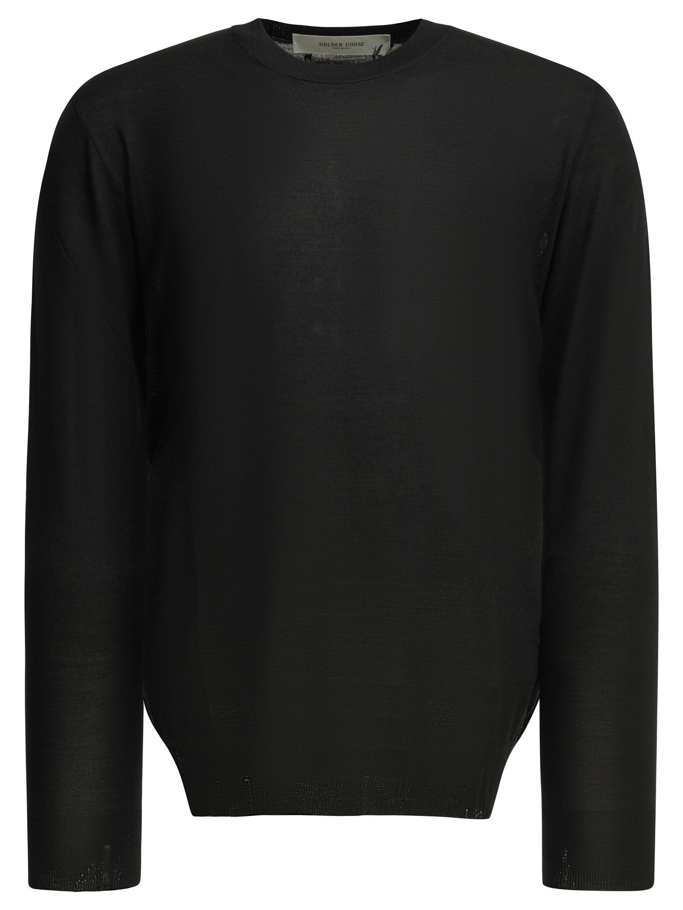 Golden Goose Wool crew neck sweater - Black
