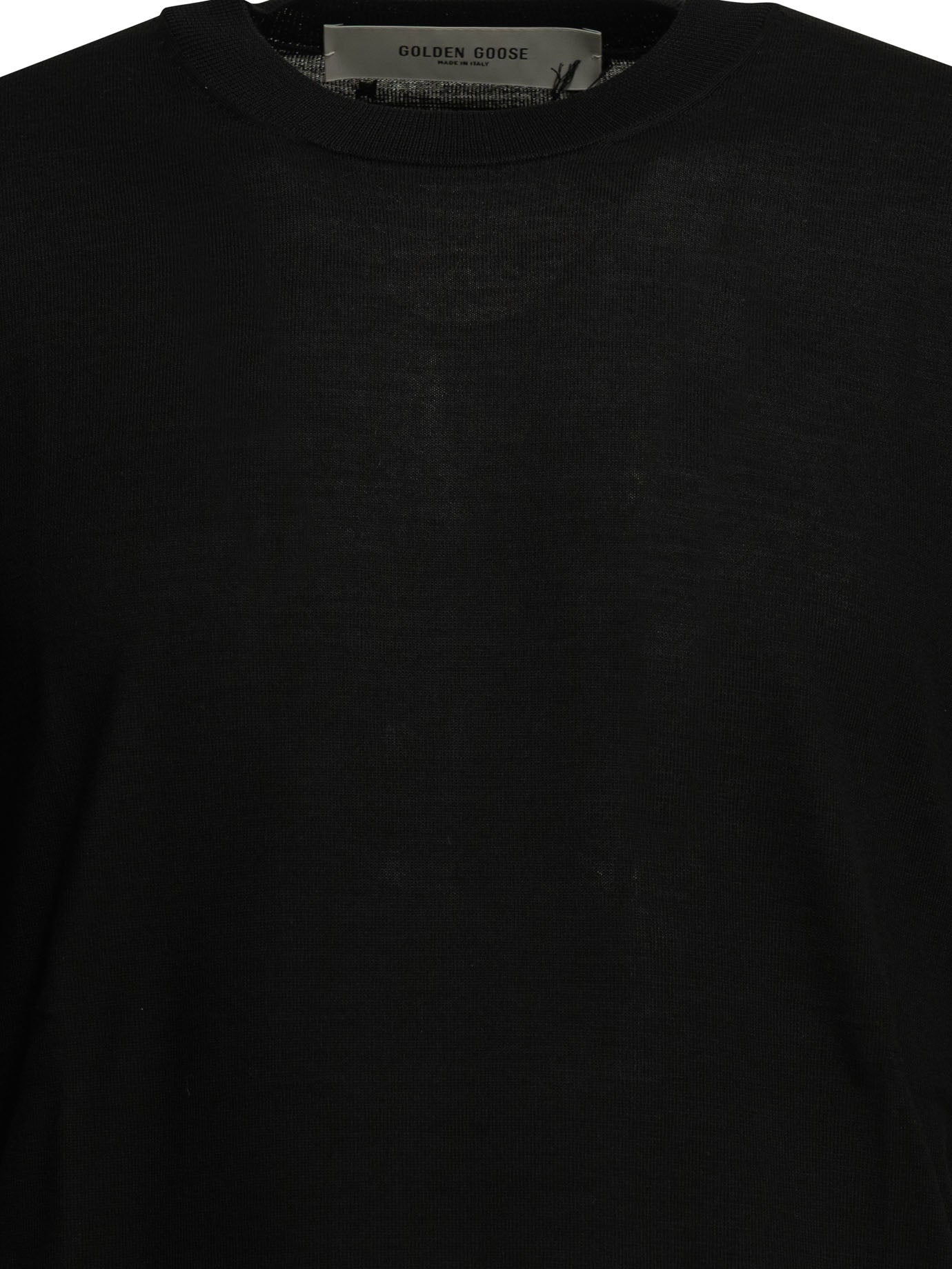 Golden Goose Wool crew neck sweater - Black