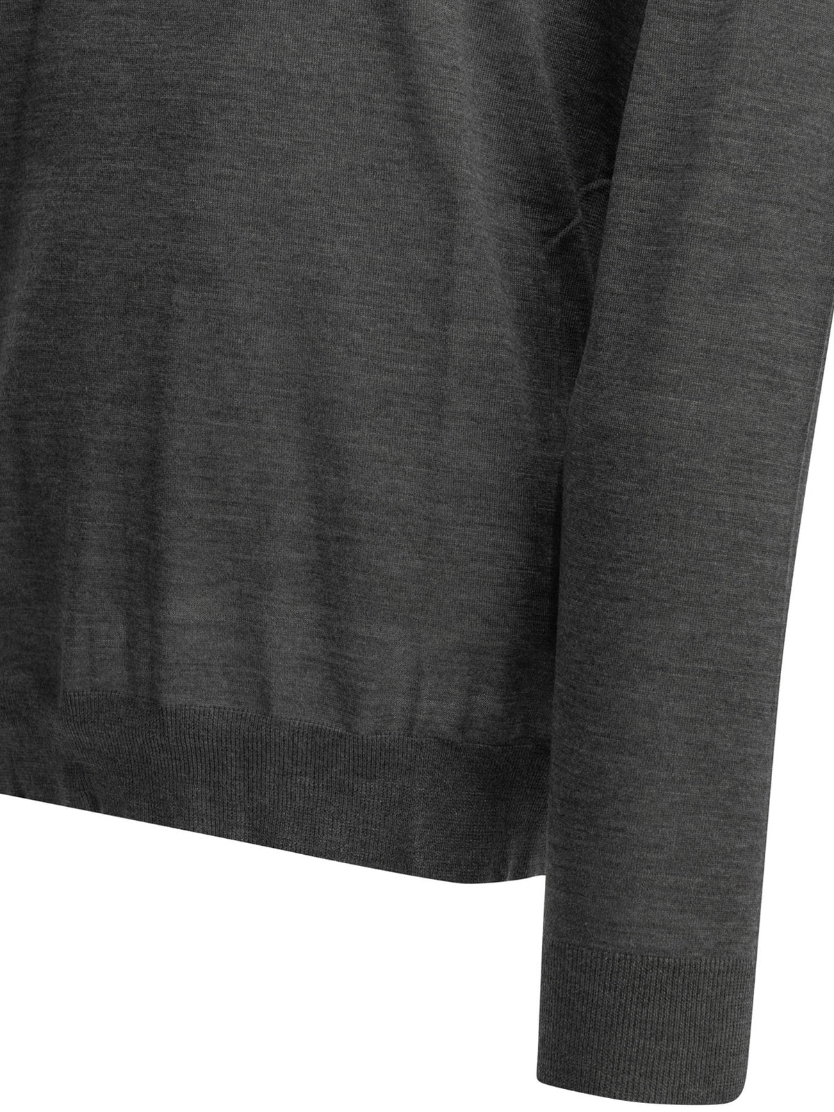 Golden Goose Wool Polo Sweater - Grey