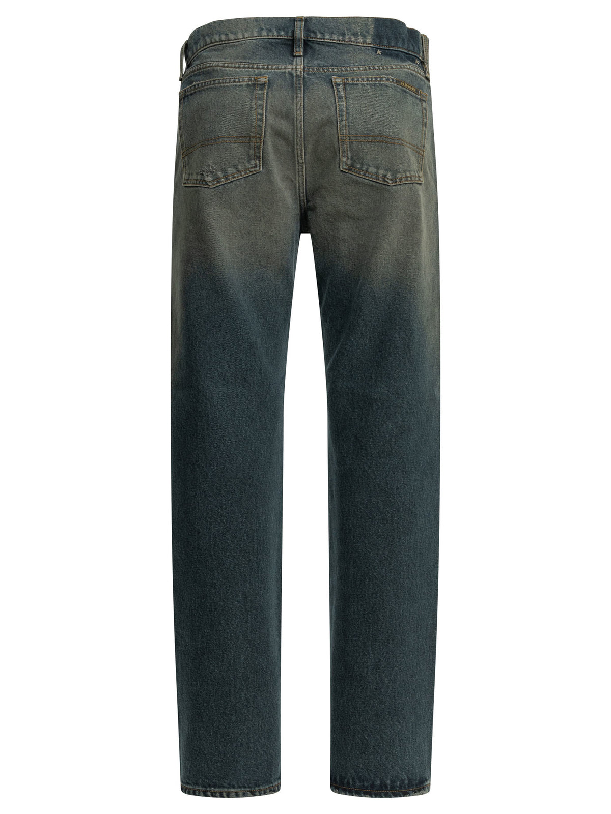 Golden Goose "Journey" Straight-Leg Jeans - Blue