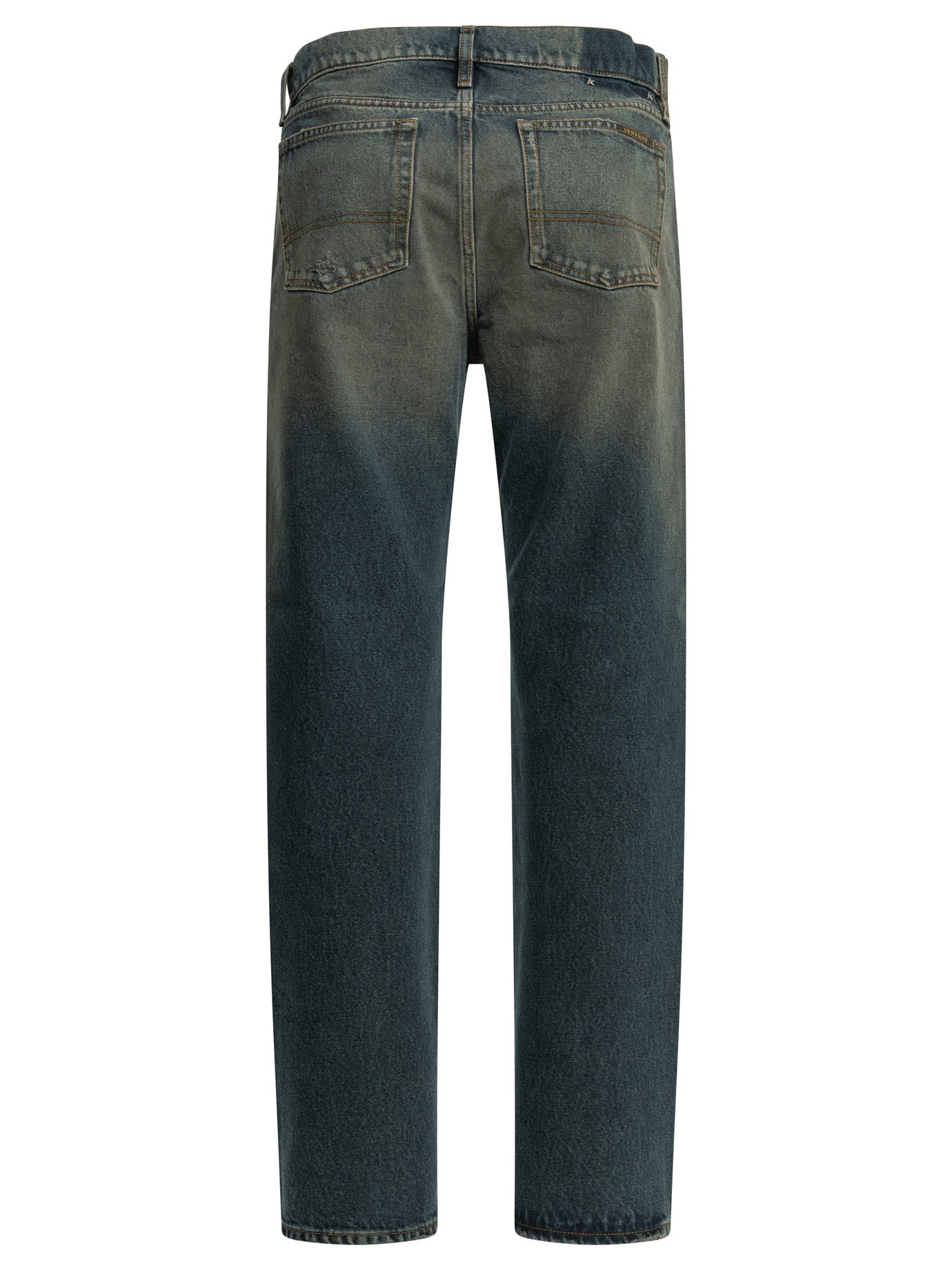 Golden Goose "Journey" Straight-Leg Jeans - Blue