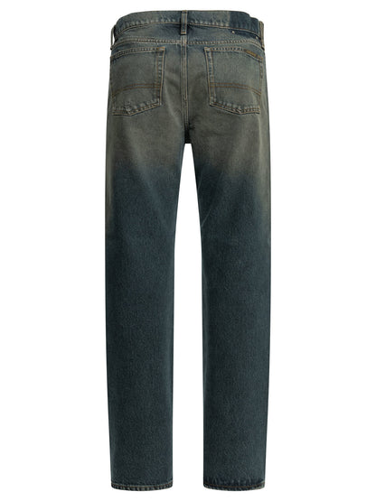Golden Goose "Journey" Straight-Leg Jeans - Blue