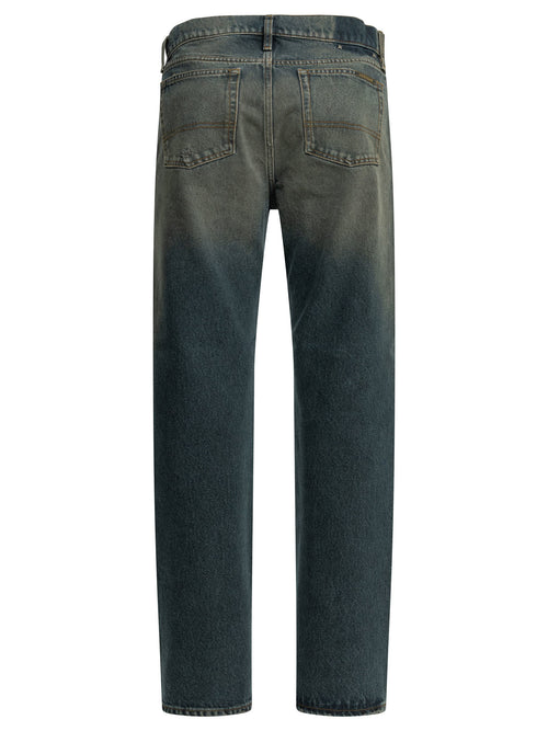 Golden Goose "Journey" Straight-Leg Jeans - Blue