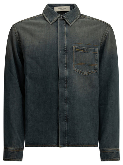 Golden Goose Casual denim shirt - Blue