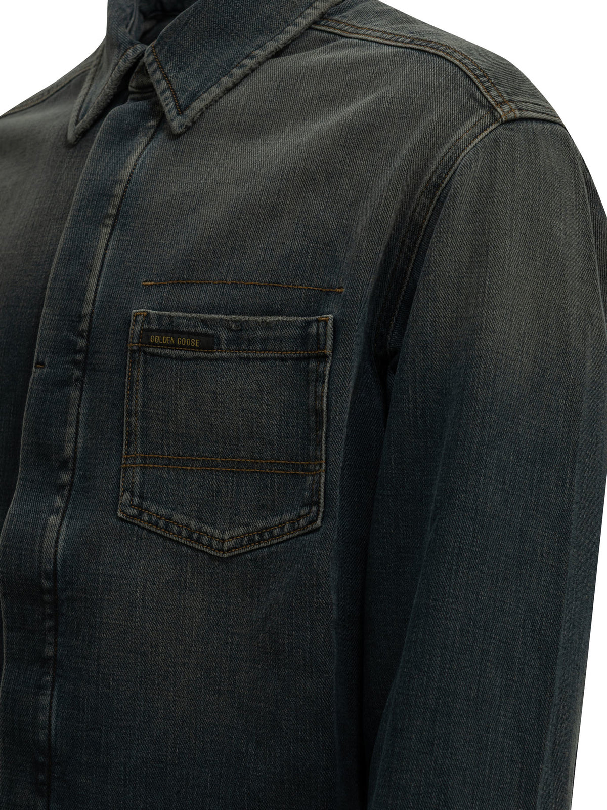 Golden Goose Casual denim shirt - Blue