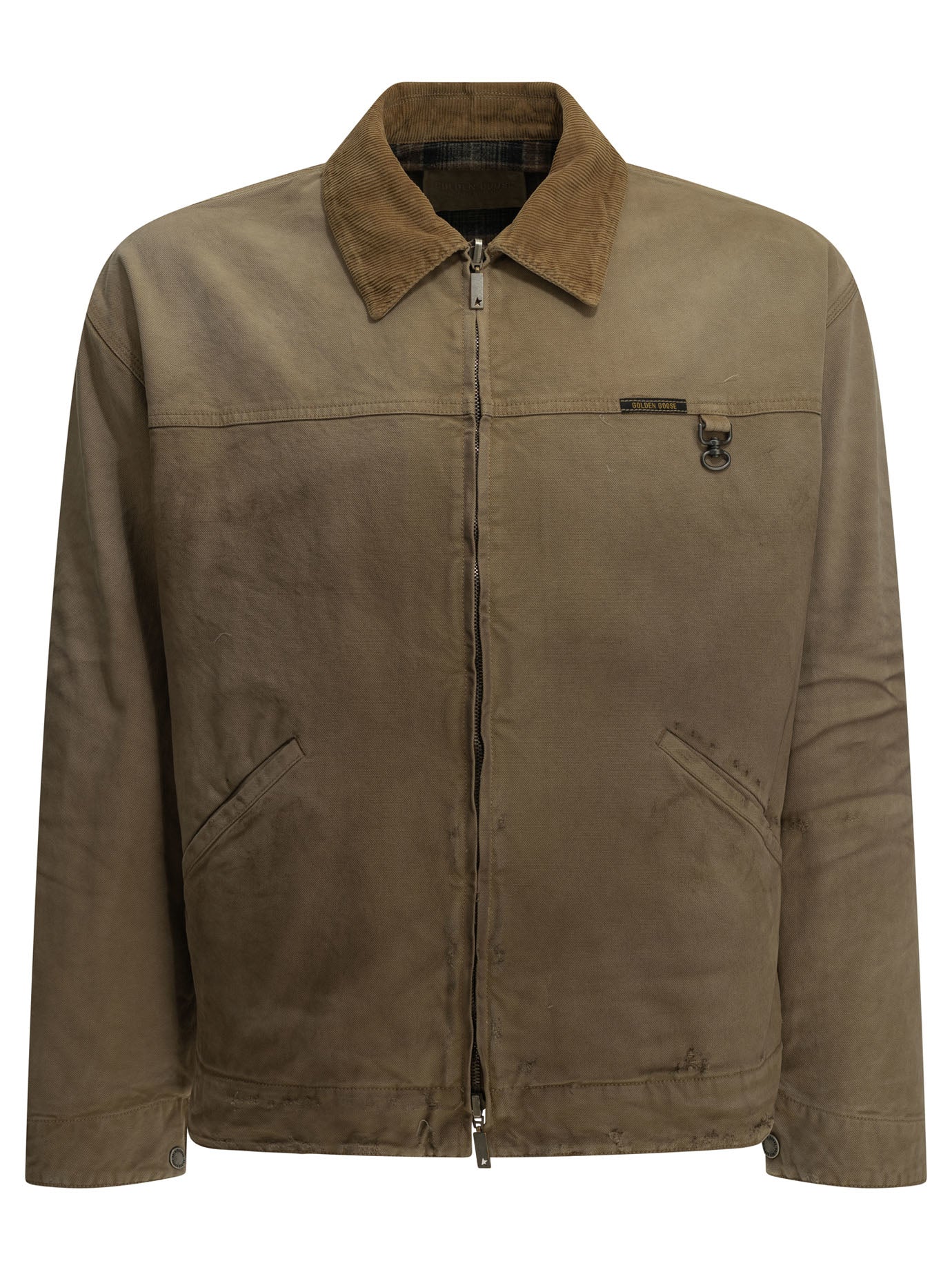 Golden Goose Cotton bomber jacket - Beige