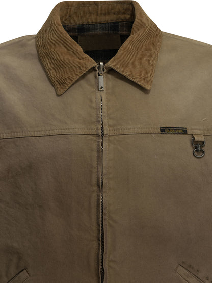 Golden Goose Cotton bomber jacket - Beige