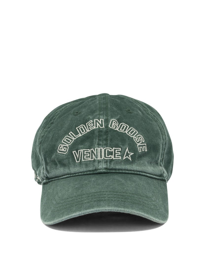 Golden Goose "Golden Venice" Baseball Cap - Green