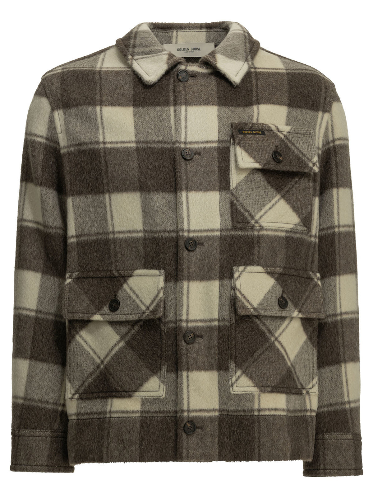 Golden Goose "Roann" Overshirt Jacket - Brown