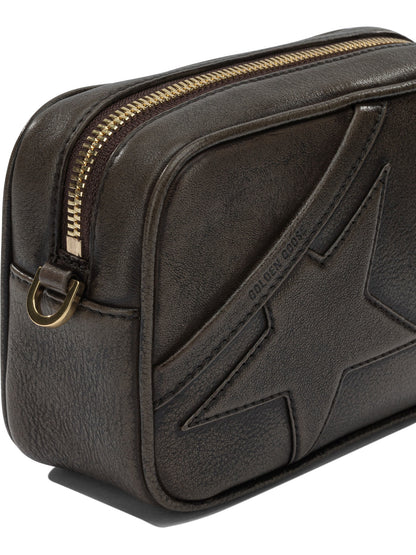 Golden Goose "Star Bag" Clutch - Brown